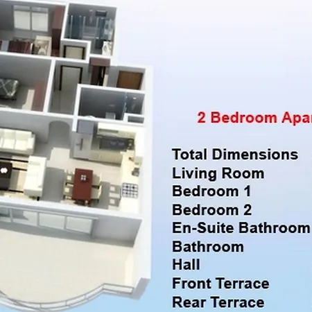 In - Mirage C1 - Beautiful Ground Floor In Πανσιόν *